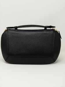 Robin Clutch in Black Pebble Leather
